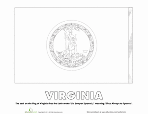 Virginia State Flag
