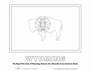 State Flag of Wyoming