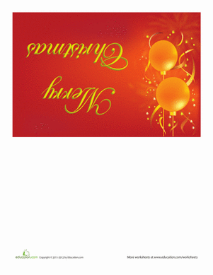 Merry Christmas Card