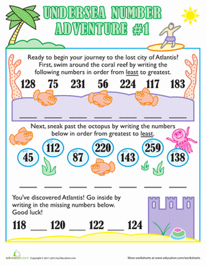 Put Numbers in Order