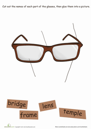 Parts of Clothes: Glasses