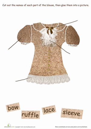 Parts of Clothes: Blouse