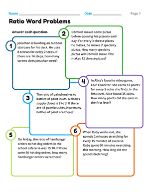 Ratio Word Problems