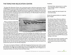 Topaz War Relocation Center