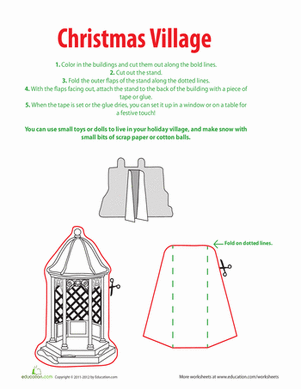 Christmas Village Gazebo