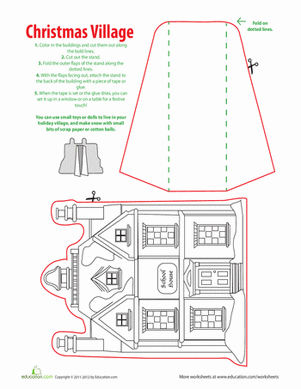 Christmas Village School