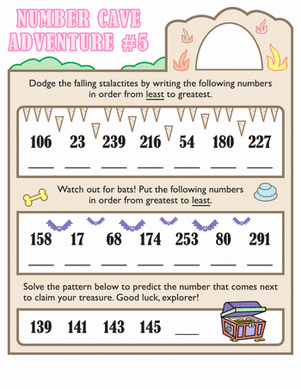 Number Cave Adventure #5