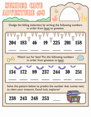 Number Cave Adventure #8