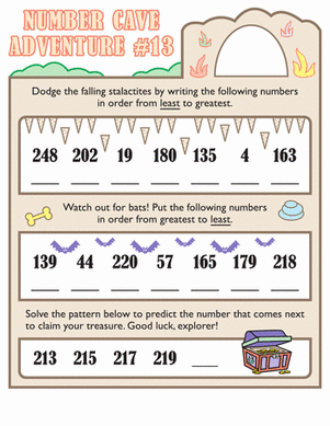 Number Cave Adventure #13