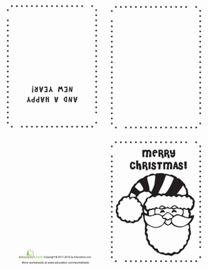 Santa Claus Christmas Card