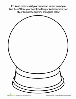 Souvenir Snow Globe