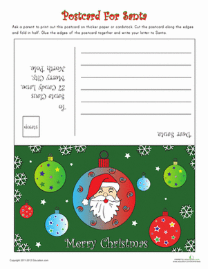 Christmas Letter Template