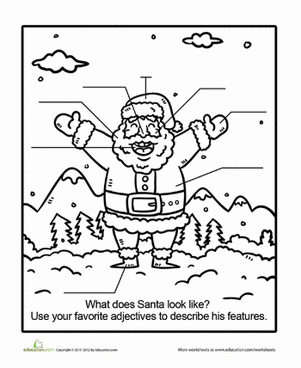 Adjectives for Santa
