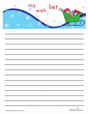 My Christmas Wish List