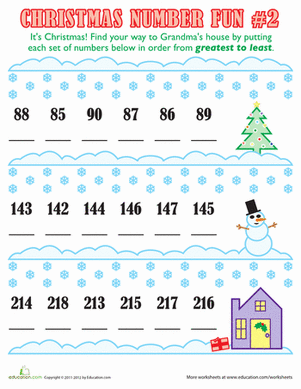 Christmas Number Fun #2