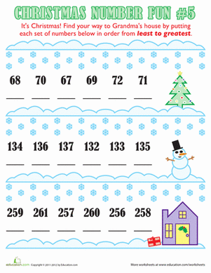 Christmas Number Fun #5