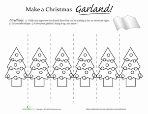 Make a Christmas Garland