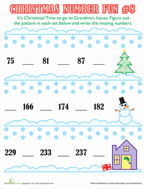 Christmas Number Fun #8
