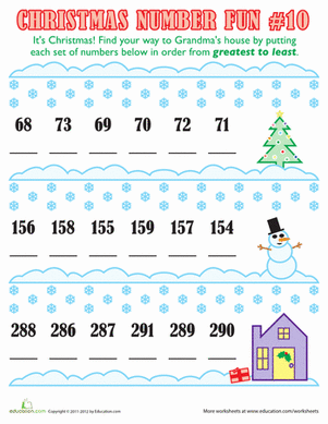 Christmas Number Fun #10