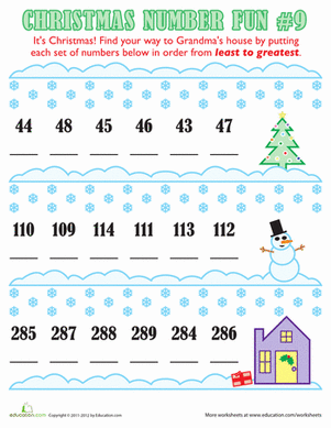 Christmas Number Fun #9