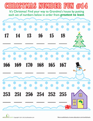 Christmas Number Fun #14