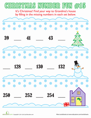 Christmas Number Fun #15