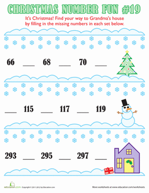 Christmas Number Fun #19