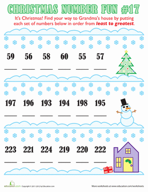 Christmas Number Fun #17