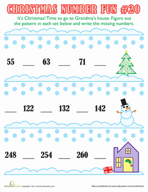 Christmas Number Fun #20