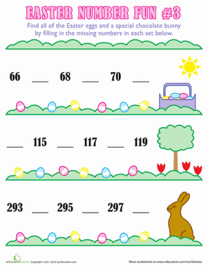 Easter Number Fun #3