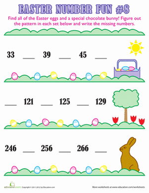 Easter Number Fun #8