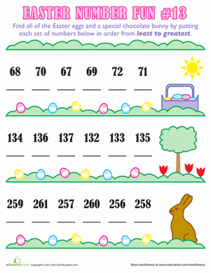 Easter Number Fun #13