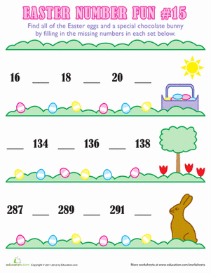 Easter Number Fun #15