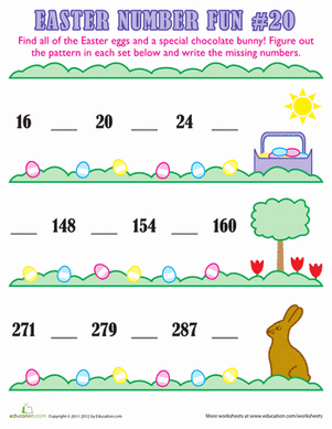 Easter Number Fun #20