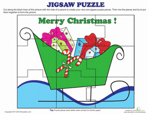 Printable Christmas Puzzle