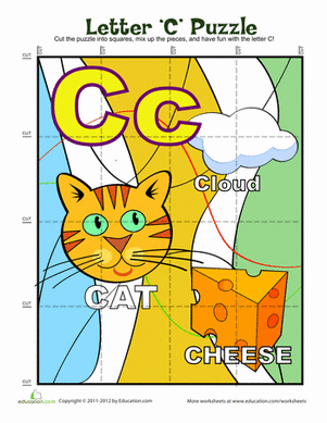 Letter C Puzzle