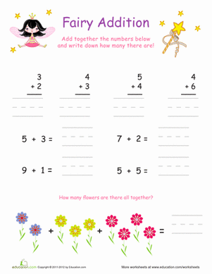 Single-Digit Fairy Addition