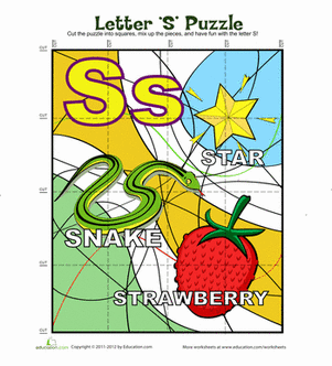 Letter "S" Puzzle