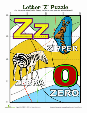 Letter "Z" Puzzle