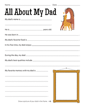 All About My Dad