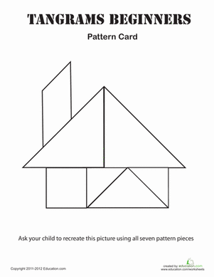 Easy Tangrams Puzzle #2