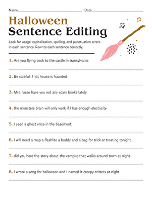 Sentence Editing