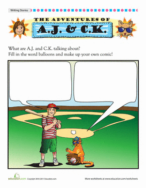 Cat Comics: Ballgame Antics