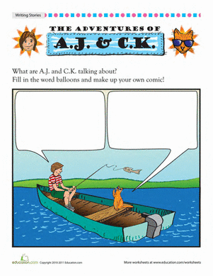 Cat Comics: Gone Fishin'!
