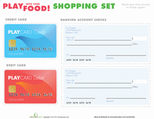 Printable Play Money