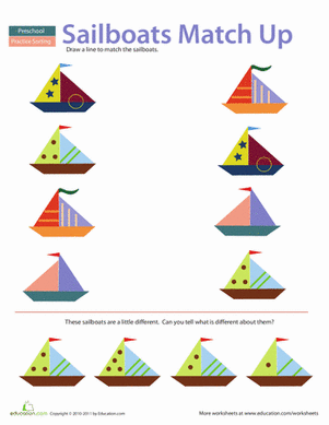 Match Up: Sailboats