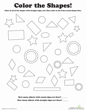 Color the Shapes!