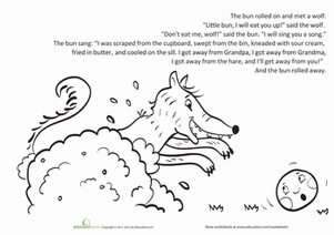 Kolobok Part III: The Wolf