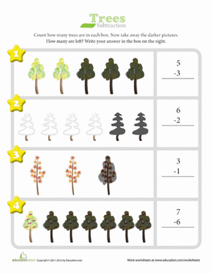 Trees Subtraction