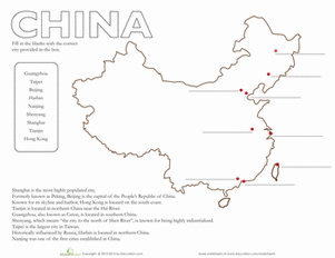Map of China